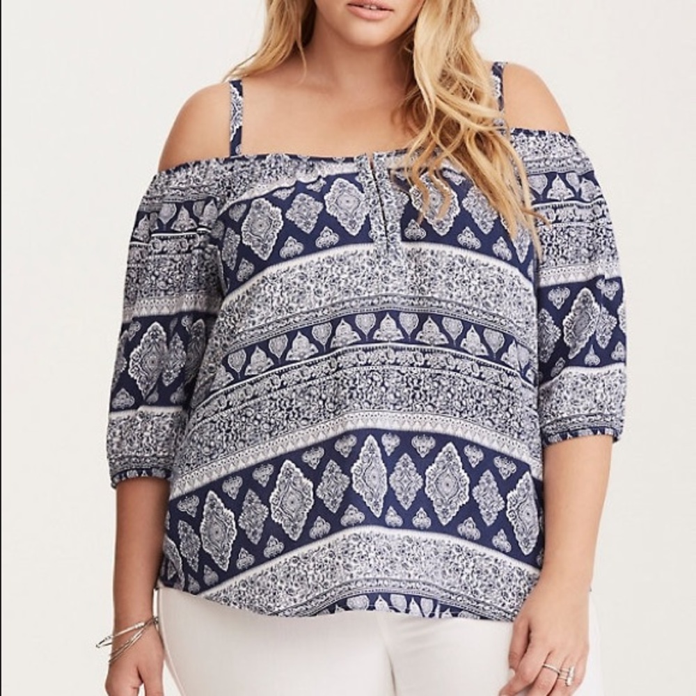 Cold Shoulder Top